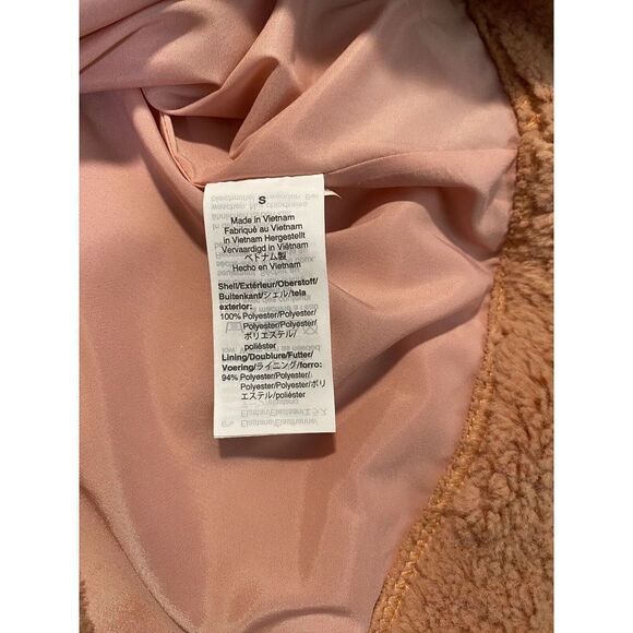 Madewell Superfurry Top Sweater Tinted Blush Pink Boxy Oversized Cozy Size Small - Picture 10 of 11